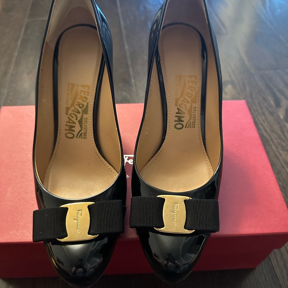 Ferregamo platform heel